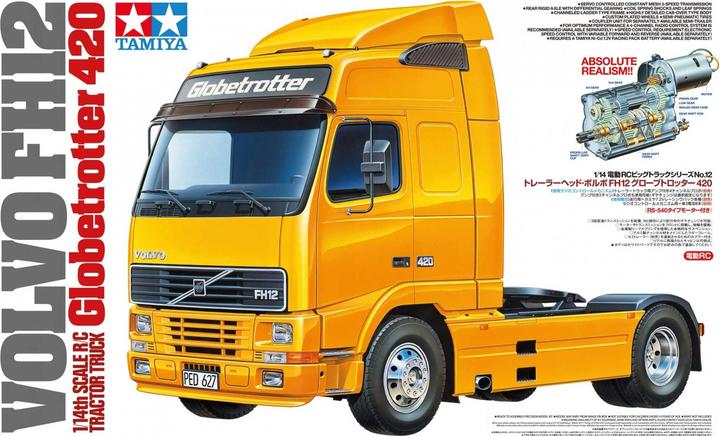 Actual product image Tamiya Volvo FH12 Globetrotter 420 (Kit)