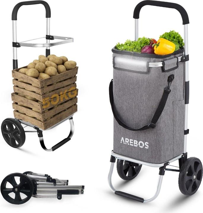 Actual product image Arebos Shopping trolley