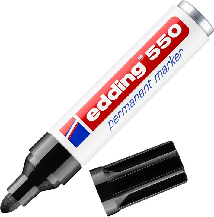 Actual product image Edding 550 (Black, 4 mm, 1 x)