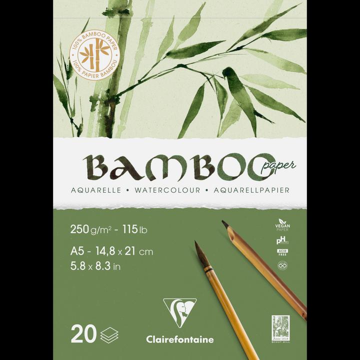 Produktbild Clairefontaine Bambus Block (250 g/m², 400 x)