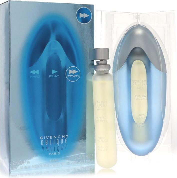 Actual product image Givenchy Oblique Fast Forward by Two 20 ml Eau de Toilette Spray Refills 20 ml (Eau de toilette, 20 ml)