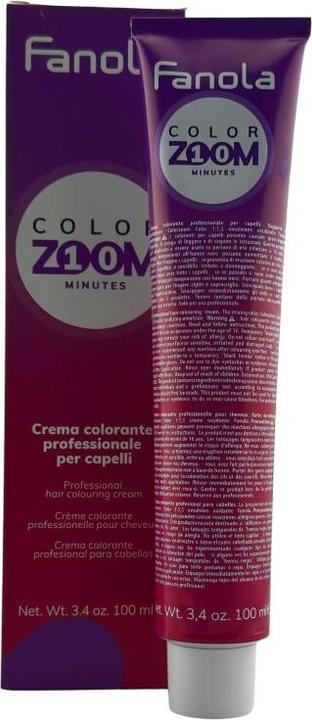 Fanola Colorzoom 10 Minute 9.0 Blonde Ch.Mo-Hair Color Cream 100ml