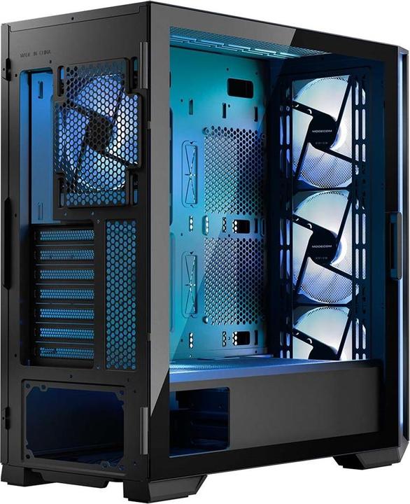 Produktbild Modecom Horizon ARGB czarna (Mini-ITX, mATX, E-ATX)