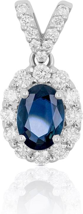Muau Anhänger (750/18K Weissgold)