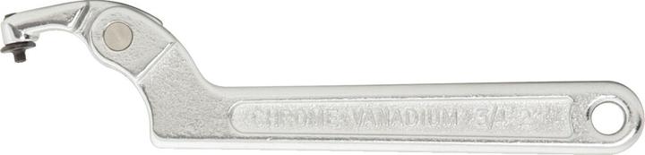Actual product image KS Tools Hinge hook wrench with pin (155 mm, 115 mm, 124 mm, 145 mm, 150 mm, 140 mm, 142 mm, 135 mm, 130 mm, 125 mm, 120 mm)