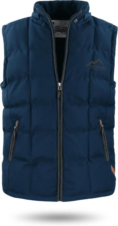 Actual product image Normani Mens Winter Quilted Vest Tropez - 1555 (7XL)