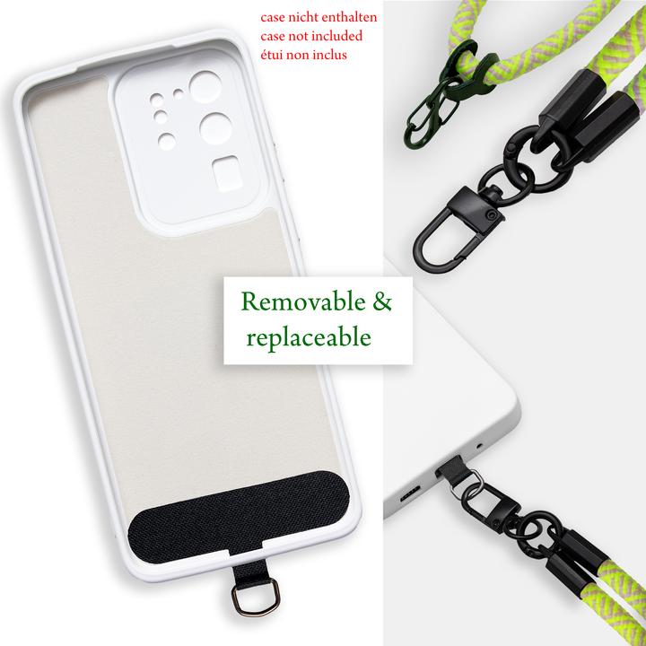 Produktbild Cadorabo Handykette für Huawei P40 LITE E Necklace Hülle mit verstellbarem Kordelband