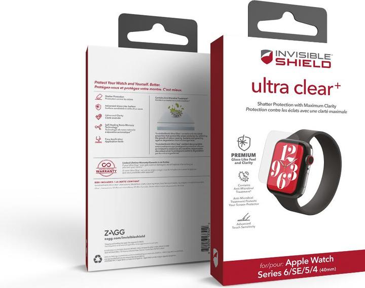 Produktbild Zagg InvisibleShield Ultra Clear+ Displayschutz