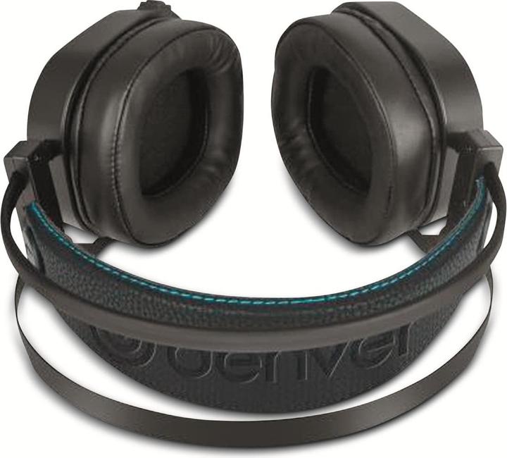 Produktbild Denver GHS-131 Kopfhörer & Headset Kopfband Schwarz (Kabelgebunden)