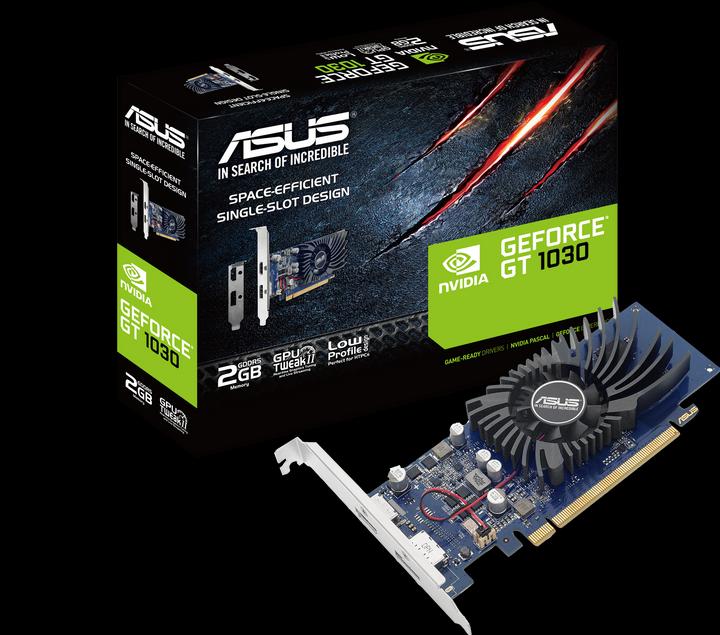 Image du produit ASUS GeForce GT 1030 2G BRK (2 Go)