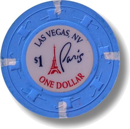 Casinoshop 1 Dollar Chip Paris Las Vegas
