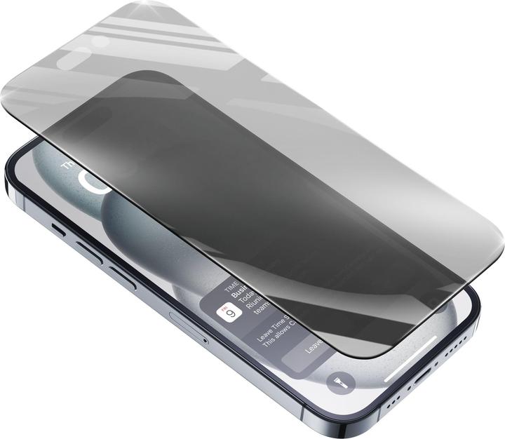 Immagine prodotto Cellularline Top Secret Glass (1 Pezzo/i, Apple iPhone 15 Plus, Apple iPhone 15 Pro Max)