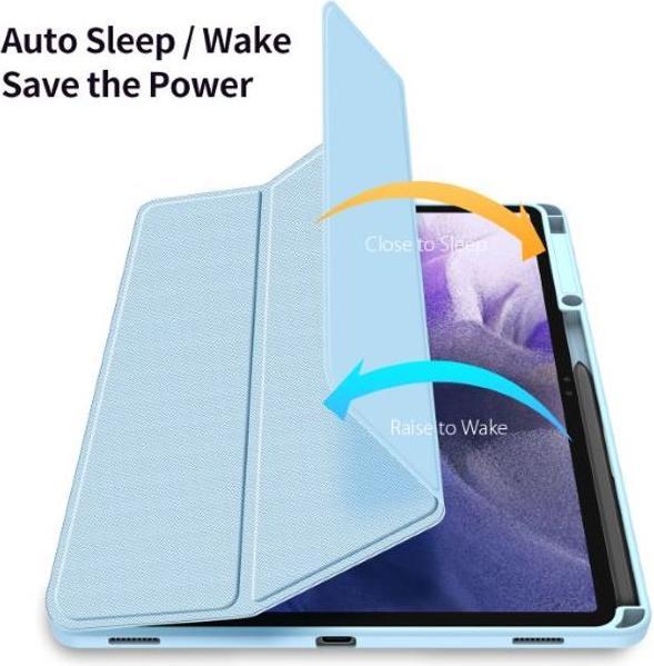 Actual product image Dux Ducis Toby Series Leather Book Cover Case (Galaxy Tab S8+, Galaxy Tab S7+, Galaxy Tab S7 FE)