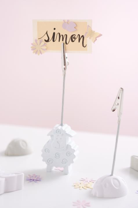 Actual product image VBS Memo holder "Bracket", approx. L 8.5 cm, 10 pieces (10 x)