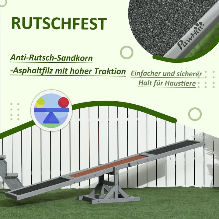 Immagine prodotto PawHut Dondolo per cani con rivestimento antiscivolo (Destrezza)