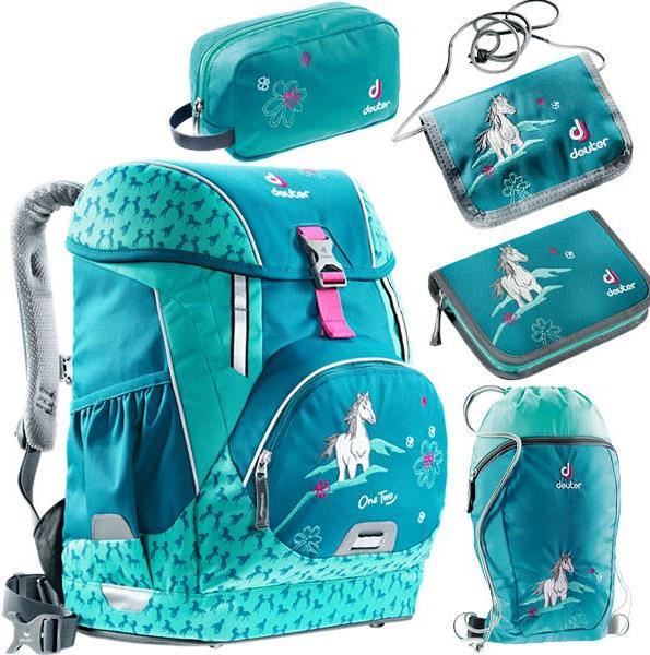 Image du produit Deuter Sac à dos scolaire OneTwo Set petrol horse 2017