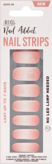 Image du produit Ardell Nail Addict Nail Strips Adore me 16 Stk (Pink)
