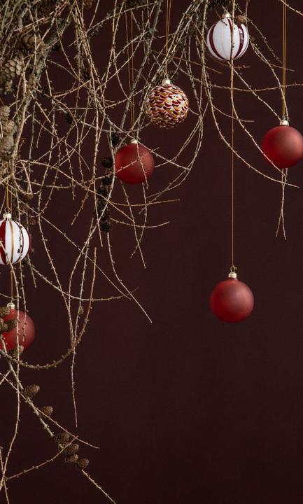 Produktbild Holmegaard Souvenir Weihnachtskugel gepunktet (1 -teilig)