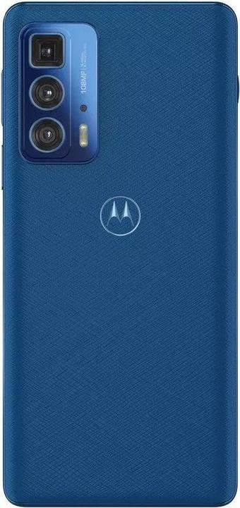 Actual product image Motorola Edge 20 Pro (256 GB, Blue Vegan Leather, 6.70", Dual SIM, 108 Mpx, 5G)