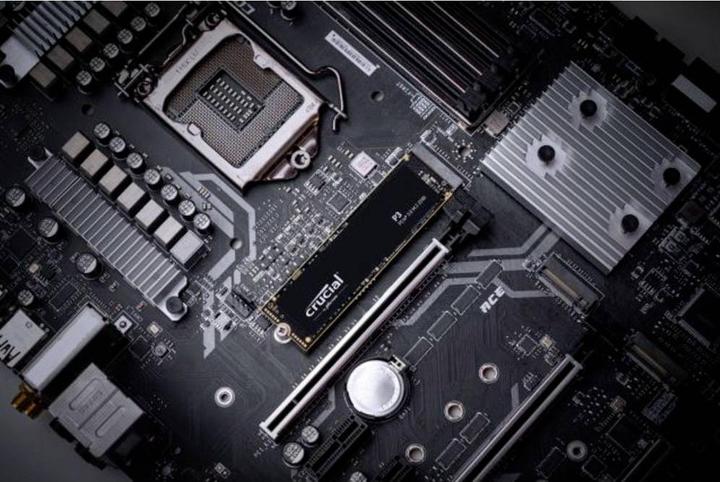Actual product image Crucial P3 (500 GB, M.2 2280)