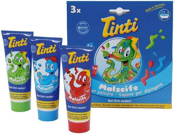 Image du produit Tinti Savon à peindre, paquet de 3