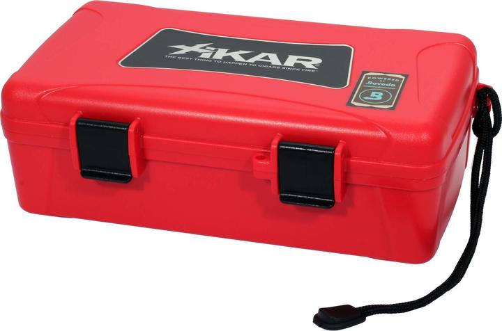 Xikar Humidor de voyage 210RDXI Rouge (10)