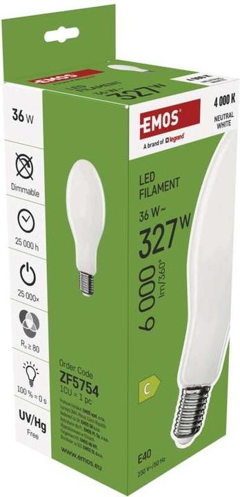 Produktbild Emos LED Lampe (E40, 36 W, 6000 lm, 1 x, C)