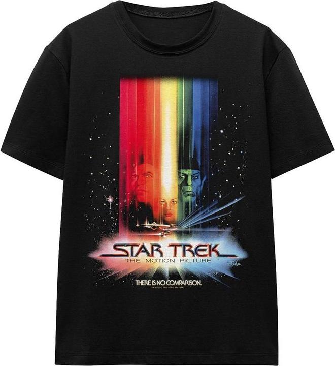 Actual product image Unisex Adult Motion Picture Poster T-Shirt (L)