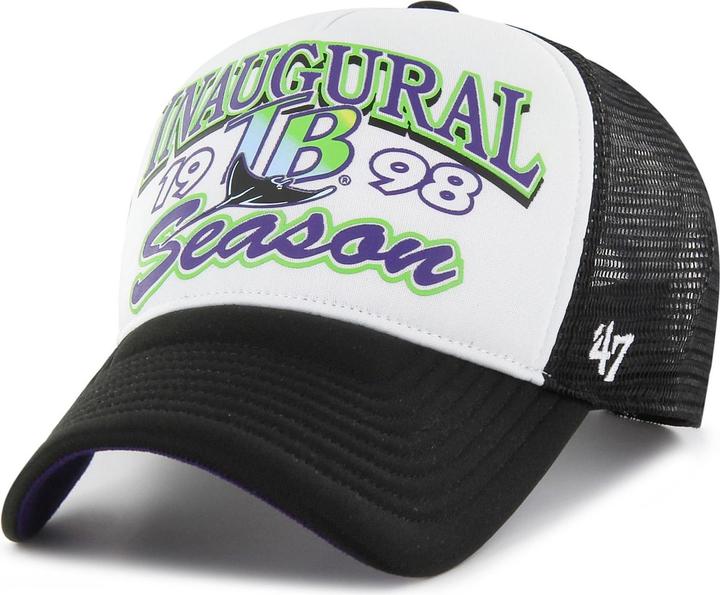 47 Brand Mesh Trucker Cap - Foam Champ Tampa Bay Rays