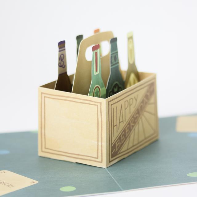Produktbild Pop-Up Karte - Happy Beersday