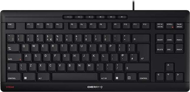 Produktbild CHERRY Stream Keyboard Tkl (Eng. Int., Kabelgebunden)
