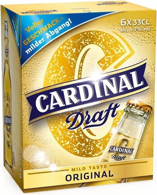 Produktbild Cardinal Draft Original (6 x 33 cl)