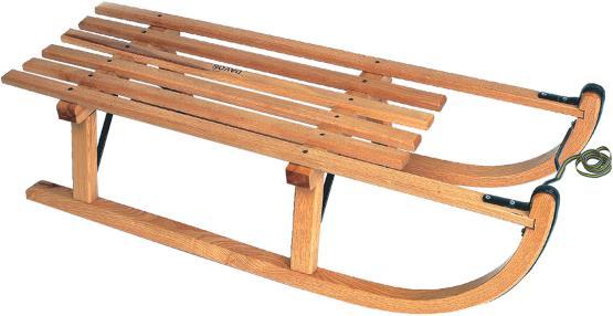 Produktbild Davoser Schlitten Holz