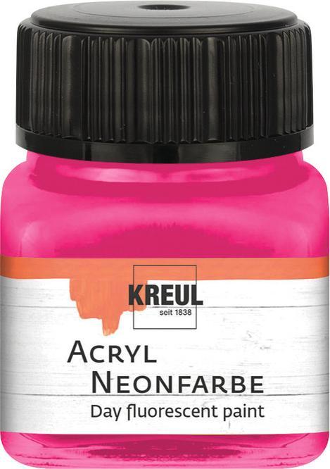 Immagine prodotto Kreul Vernice acrilica al neon, 20 ml (Neon-giallo, 20 ml)