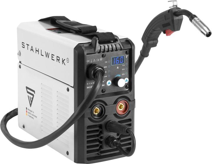 Actual product image Stahlwerk Welding machine MIG MAG 160 M IGBT 5 in 1 combi device with 160 amps