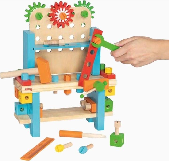 Actual product image Goki My first workbench