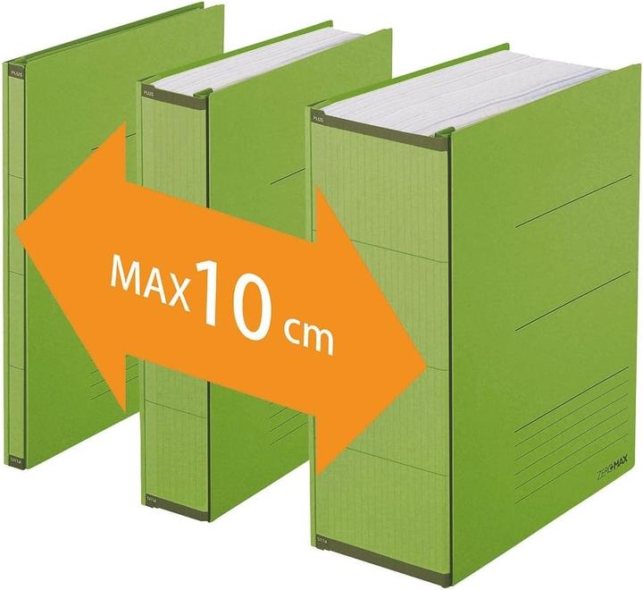 Produktbild Plus Japan Ablageordner ZeroMax (A4, 100 mm, 1 Stück)