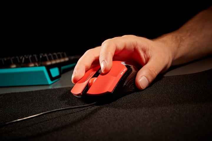 Produktbild Nacon Gaming GM-105 Optical Gaming Maus - rot (PC) (Kabelgebunden)