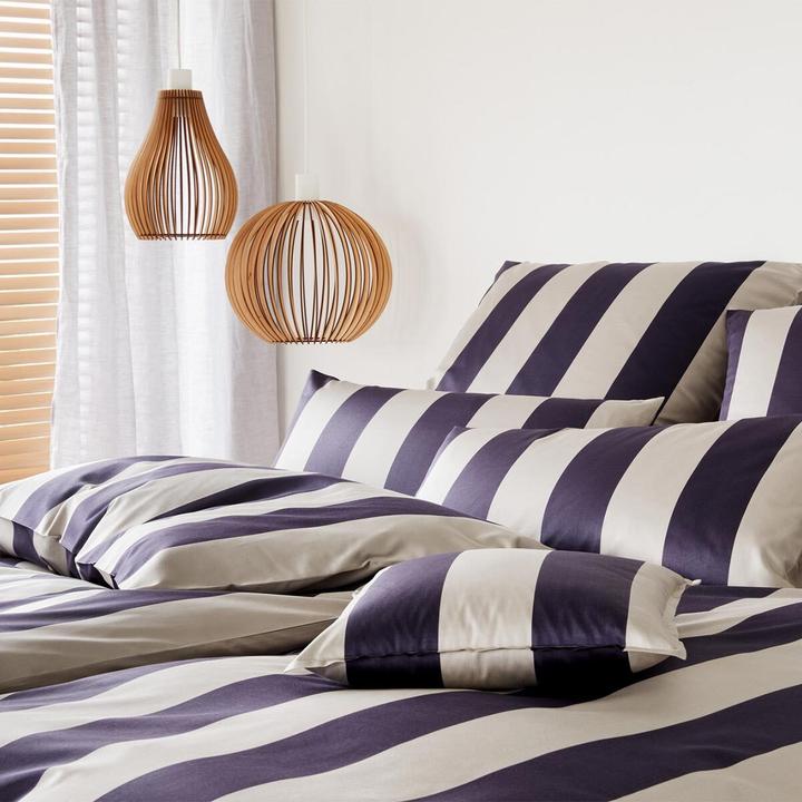 Produktbild Elegante Night Stripe (Bettwäsche Set, 80 x 80 cm, 200 x 200 cm)