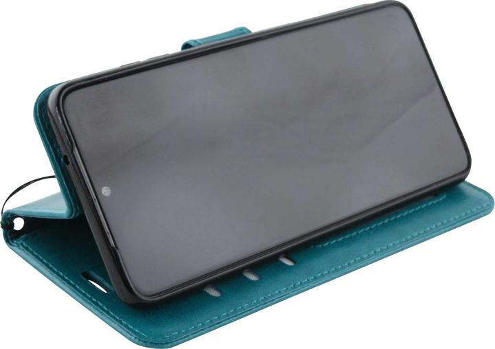 Produktbild PhoneLook Hülle Premium Flip Türkis (Samsung Galaxy S22 Ultra)