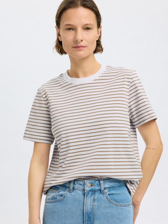 Immagine prodotto Selected Femme Slfessential Ss Striped Boxy Tee Noos (XL)