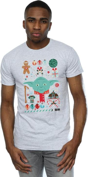 Produktbild Star Wars Yoda Christmas TShirt (L)