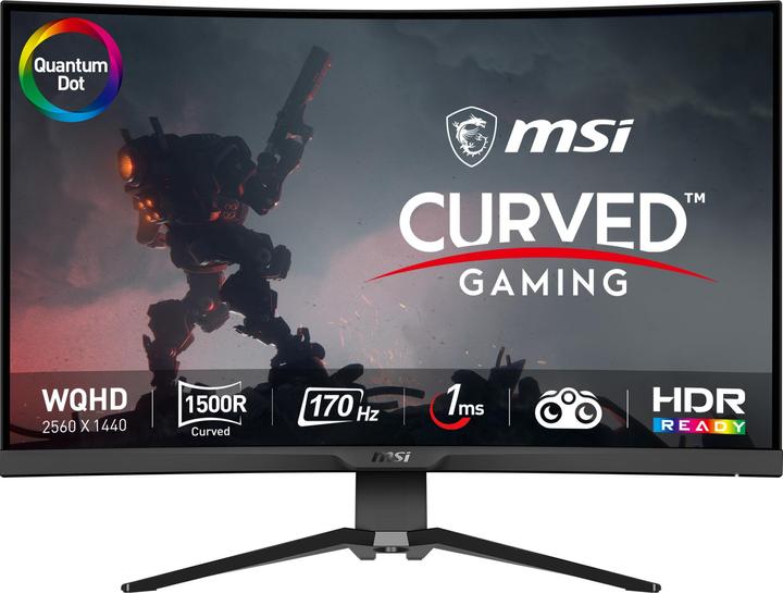 Actual product image MSI MAG 325CQRF QD (2560 x 1440 pixels, 31.50")