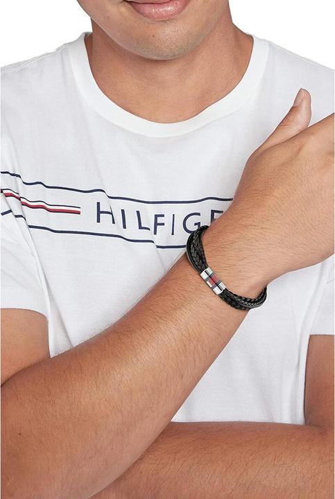 Immagine prodotto Tommy Hilfiger Luxury pánský náramek z Äerné křž¾e Multi Layer 2790426 (22 cm, Cuoio)