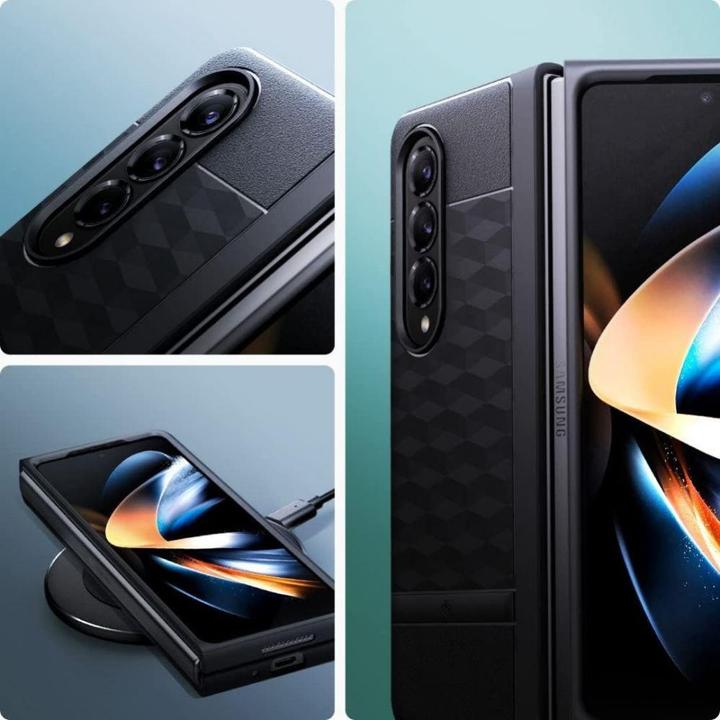 Produktbild Caseology Parallax Sam Galaxy Z Fold5 Czarny/Matte Black ACS06225 (Samsung Galaxy Z Fold5)