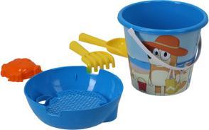 Actual product image Nobrand Bucket set Bluey 5 pieces 18 cm