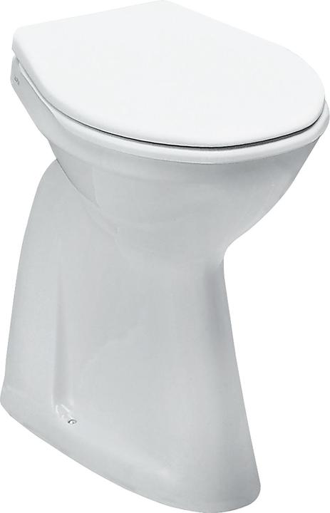 Actual product image Laufen Pascha pedestal toilet, washdown, vertical outlet, with flushing rim, 550x365x500mm, H8221350