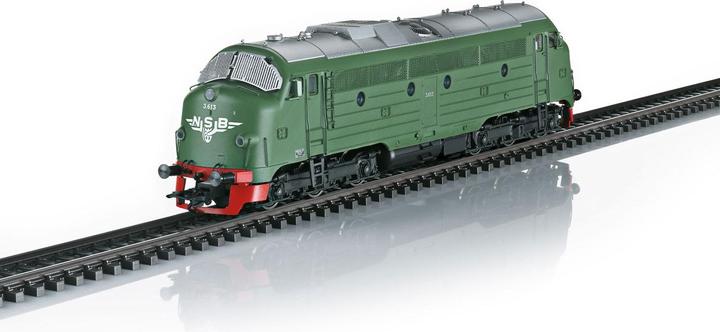 Märklin 39686 H0 Locomotiva diesel NOHAB Di3 della NSB (Traccia H0)