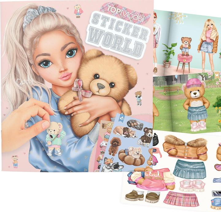 Immagine prodotto Magni Libro di adesivi Depesche TOPModel TEAM TEDDY