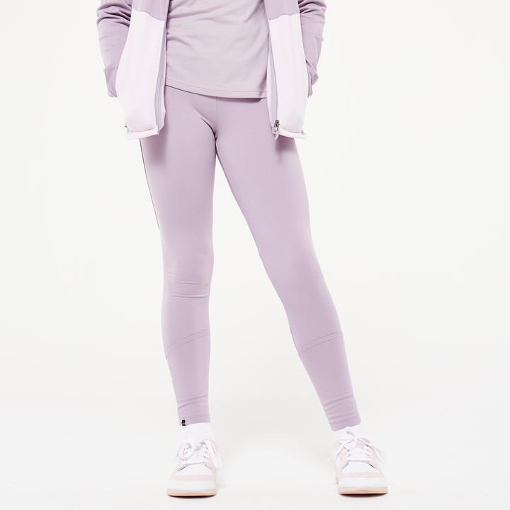 Immagine prodotto Decathlon Tuta da ginnastica per bambini - S500 viola/bianco (8, 9, 10)